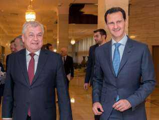 الأسد ومستشار الرئيس الروسي يبحثان...
