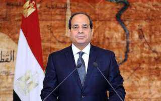 الرئيس السيسى يقر مد الفترة...