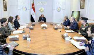 السيسي يوجه بتعظيم القيمة المضافة...