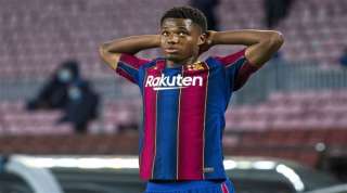 برشلونة يعلن إصابة مهاجمه فاتي