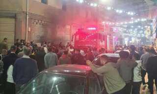 السيطرة على حريق جراج سيارات...